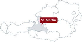 St. Martin am Tennengebirge in Salzburg, Österreich